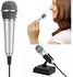 Mini Portable Vocal/Instrument Microphone For Mobile phone laptop Notebook Apple iPhone Sumsung Android With Holder Clip