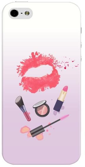 Stylizedd Apple iPhone 5 5S Premium Slim Snap case cover Gloss Finish - Makeup Kit