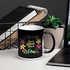 FUNKY STORE Ceramic, Magic Coffee Mug of 11oz As Mothers-Day Special Gifts, Best Mom Ever Floral Printed (Multicolour)