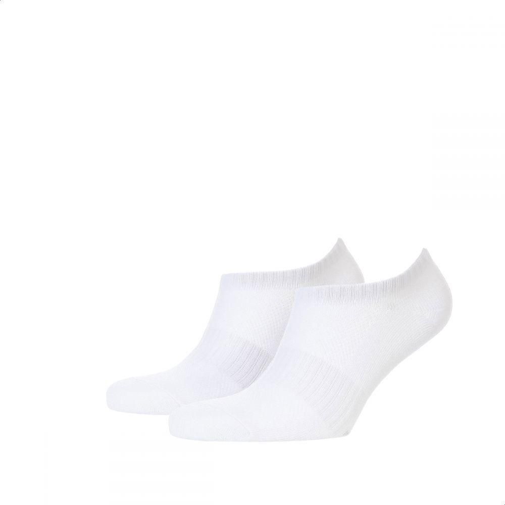 ANTA Low-Cut Basic Ribbed Training Socks for Women - White
