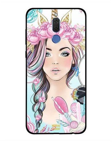 Skin Case Cover -for Huawei Mate 10 Lite Unicorn Girl Unicorn Girl