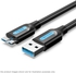 Vention USB 3.0 A Male to Micro B Male 1M 5Gbps Fast Transmission Cable