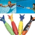 A Set Of 4 Pieces Of Swimming Pool Toys, A Water Game, A Torpedo Missile..