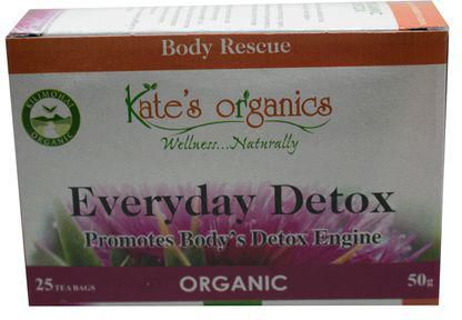 Kate'S Organic Everyday Detox Tea Bags - 50g