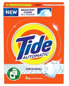 Tide Automatic Laundry Powder Detergent Original Scent 3kg