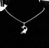 Cuban Link Chain With Fish Pendant Silver