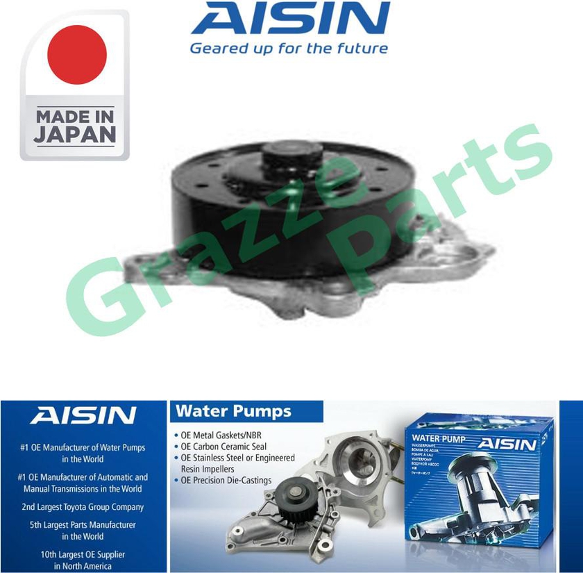 AISIN Made In Japan Engine Water Pump for Toyota Altis ZRE142 ZRE143 ZRE172 ZRE173 Wish ZGE20 ZGE21