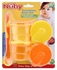 Nuby Travel Time Bowl Set For 6months + Babies