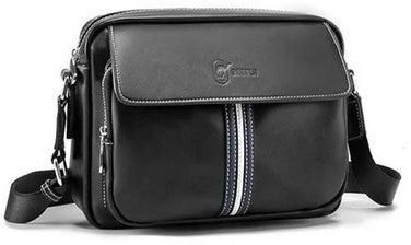 New Minimalist Casual Leather Mini-Bag Shoulder Crossbody Bag Black