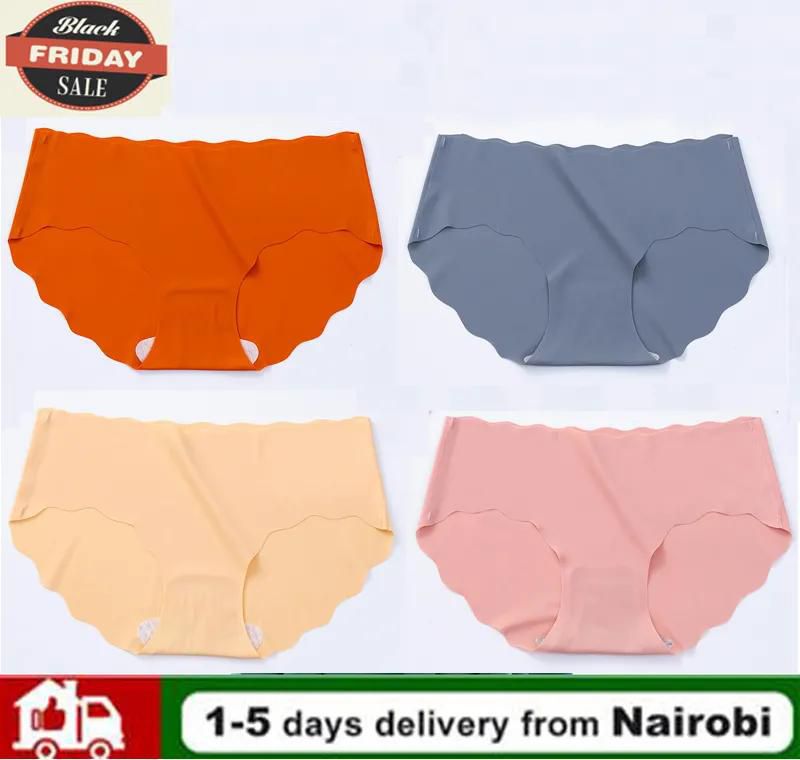 Happy New Year 】Women's Seamless Panties Slip Silk Satin Underwear Woman  Ruffle Female Underpants Lady Briefs price from kilimall in Kenya - Yaoota!