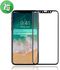 Full Tempered Glass Screen Protector For IPhone X - Black