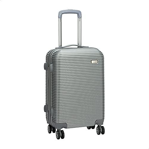 JB Luggage Trolley Travel Bag, Size 20 - Silver