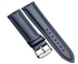 Genuine Handmade Leather Band with Black Buckle for Samsung Gear S3 Frontier and Classic Smart Watch Elite Strap - Navy Dark Blue