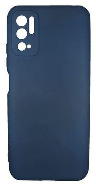 StraTG StraTG Dark Blue Case with Sliding Camera Protector for Oppo A74 / A95 4G / F19 - Stylish and Protective Smartphone Case