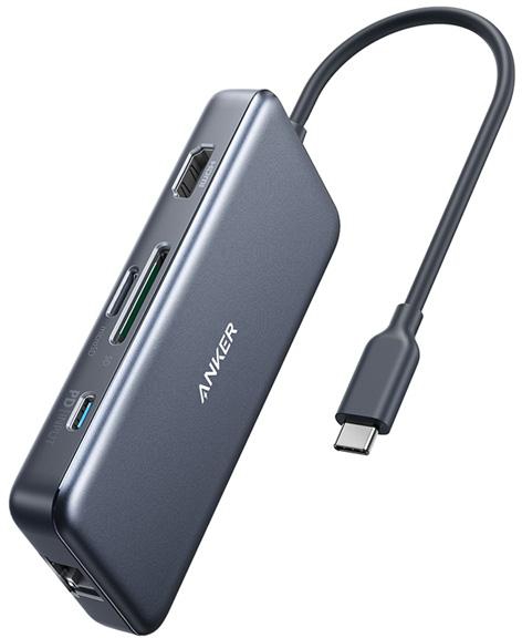 Anker Premium 7-in-1 USB-C Hub, Gray