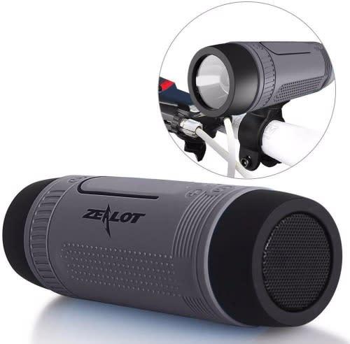 S1 Portable Wireless Bluetooth Speaker With Flashlight -4000mah