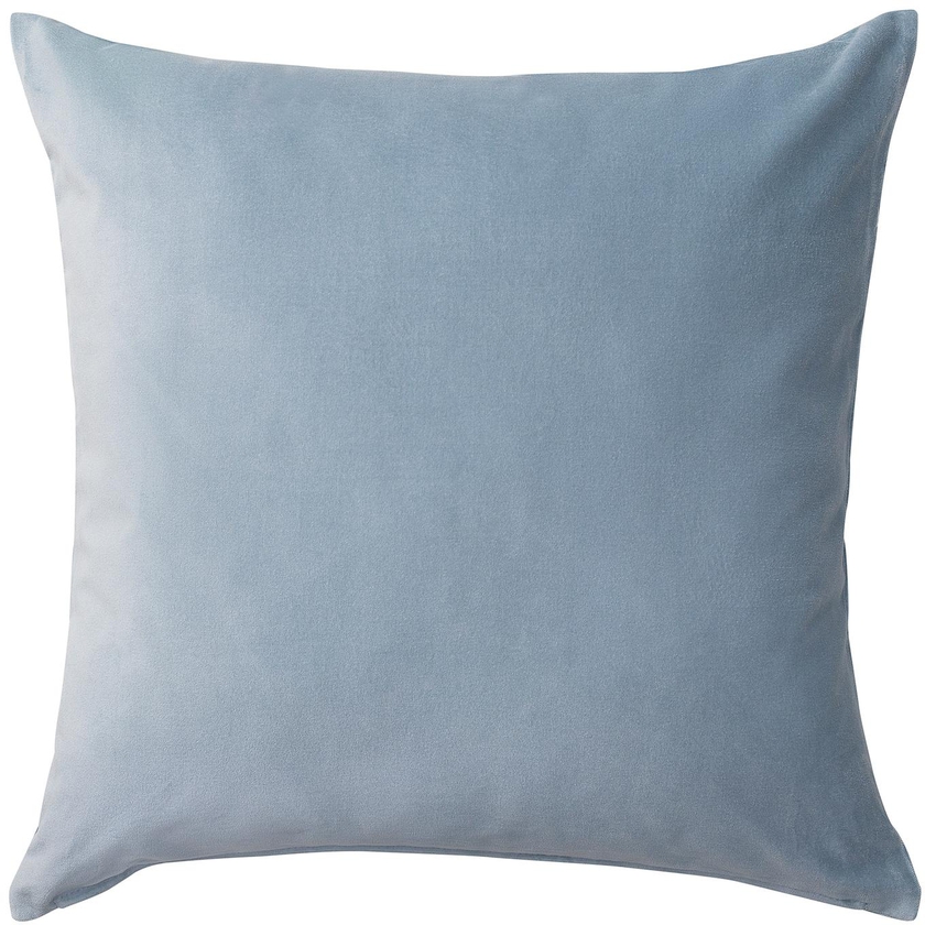 SANELA Cushion cover - light blue 50x50 cm