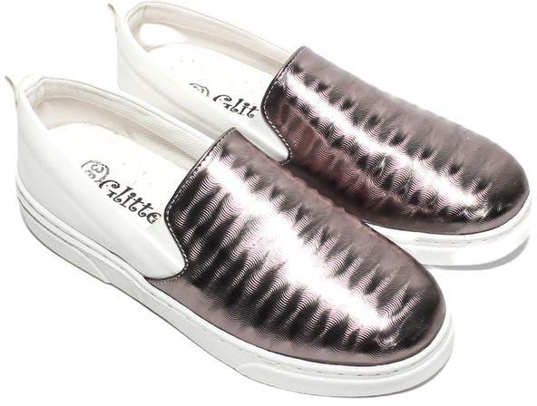 Glitter Women Sneakers - Grey