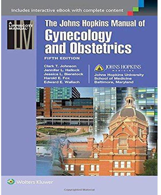 Generic Johns Hopkins Manual of Gynecology and Obstetrics