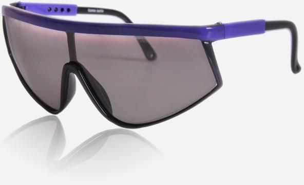 Ticomex Shield Unisex Sunglasses - Black x Purple
