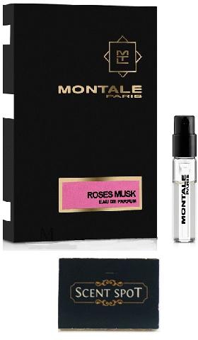 Montale Roses Musk (Vial / Sample) 2ml Eau De Parfum Spray (Women)