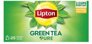 Lipton Green Tea Pure 25 Teabags