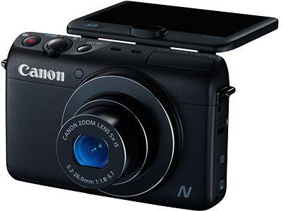 Canon PowerShot N100 Digital Camera (Black)