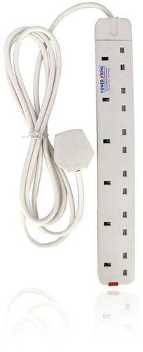 Power King 6 Way Power King Extension Cable(surge Protection)