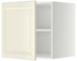 METOD Top cabinet for fridge/freezer, white/Bodbyn off-white, 60x60 cm - IKEA