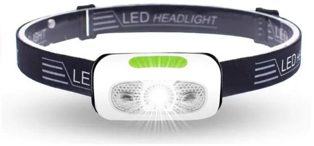 500 Lumen USB Rechargeable Headlamps Motion Sensor Bright LED Running Fishing Headlamp Waterproof Headlight with Infrared Sensor