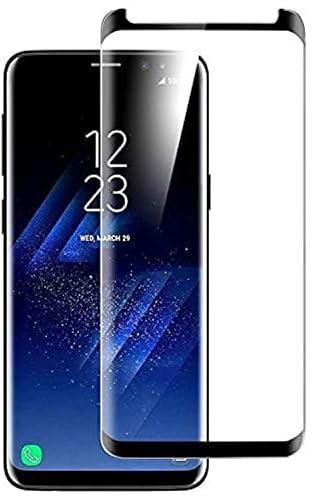 Samsung Galaxy S9 Plus 3D Curved Edge To Edge Tempered Glass Screen Protector - Black