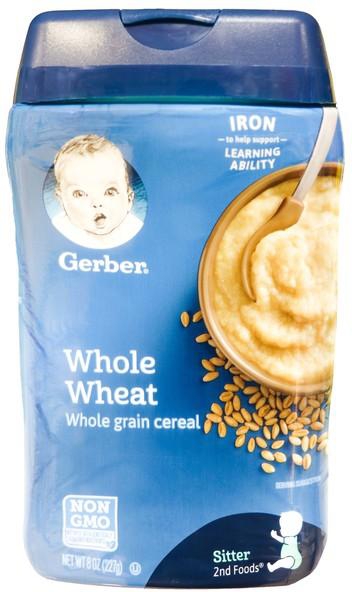 Gerber Whole Wheat Cereal 8 Oz