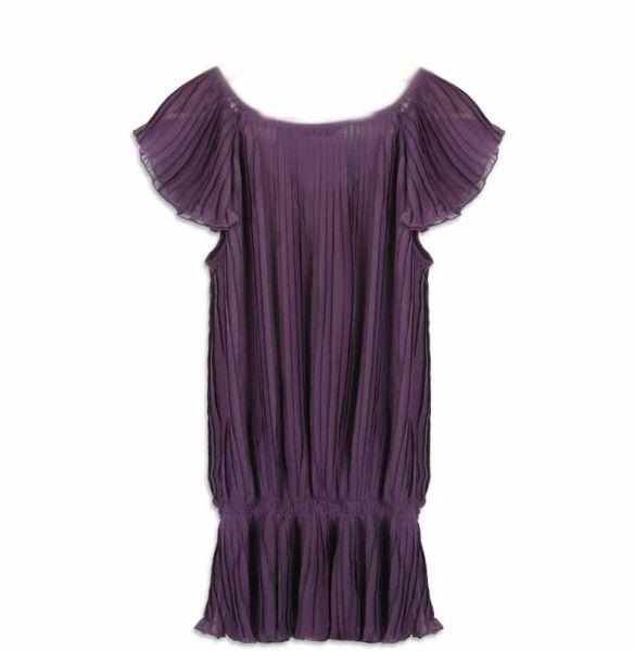 Chiffon Blouse - Purple For Women Size Free Size