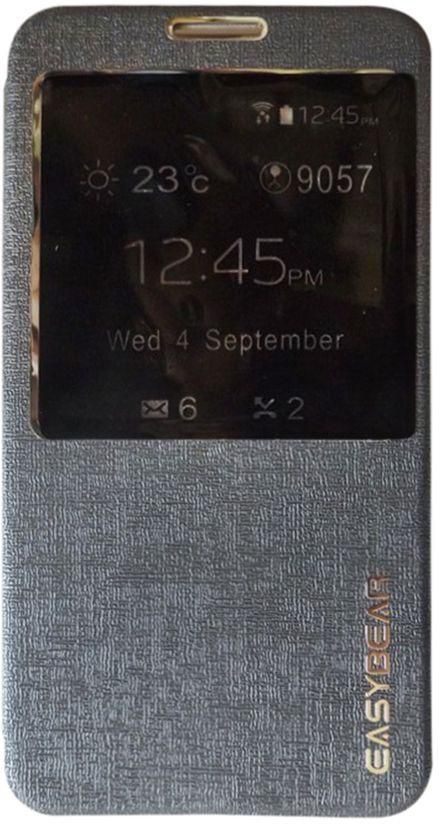 Easybear Flip Cover for Samsung Galaxy Note 3 Neo - Gray