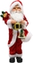 Santa Figures-45cm Plush Standing Traditional Santa With Presents
