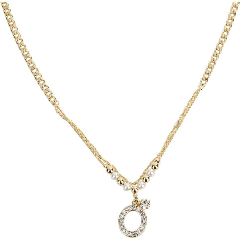 Gold Plated Necklace 0.3 Carats by She, B335-11