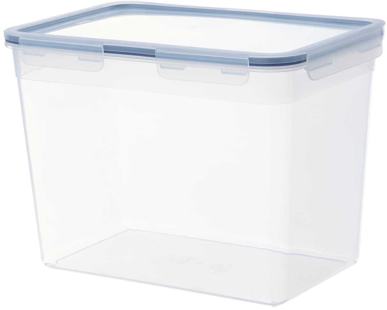 IKEA 365+ Food container with lid - rectangular/plastic 10.6 l