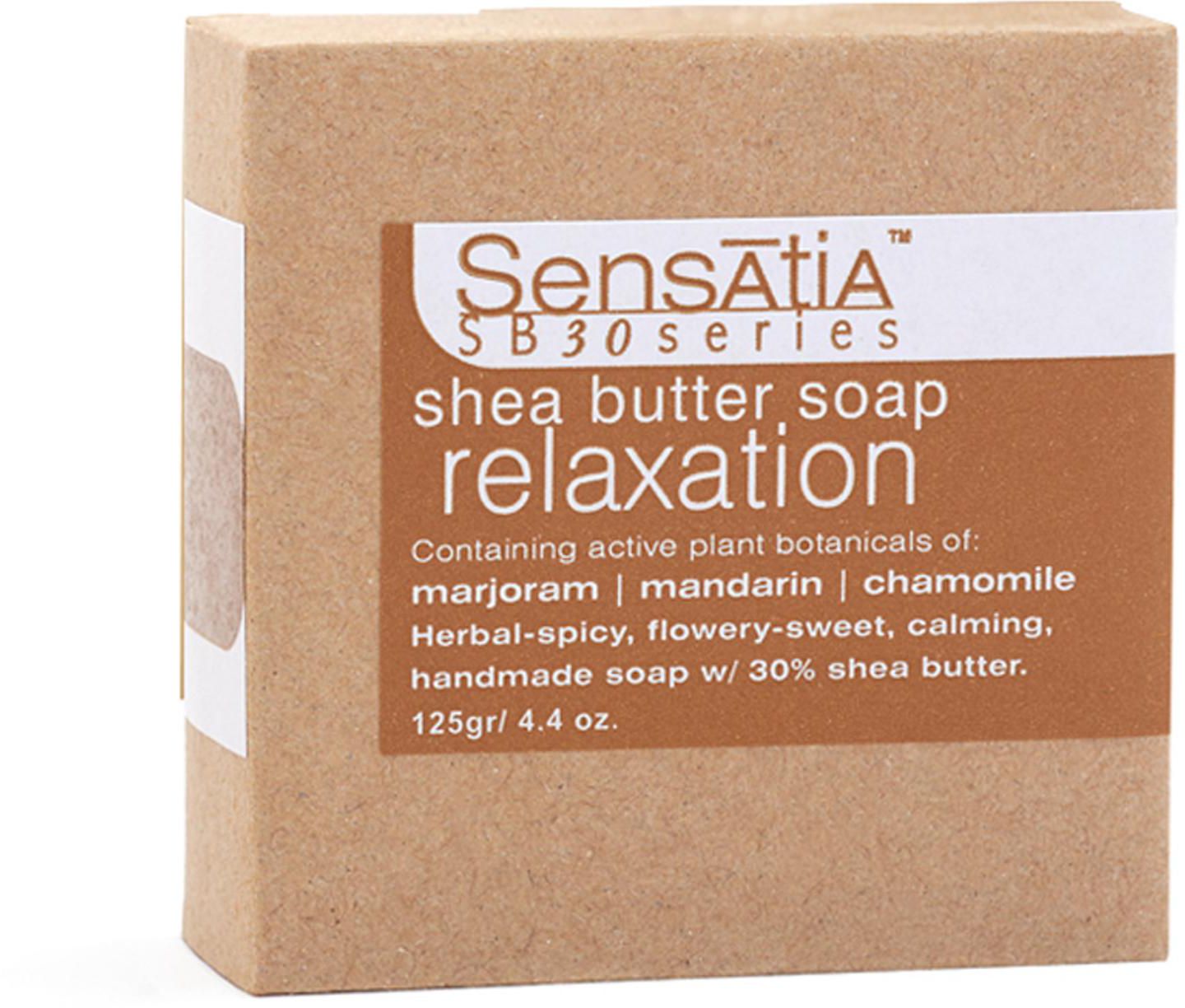 Sensatia Relaxation Shea Butter Soap 125g