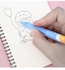 Gel Ink Pen, Retractable Gel Ink Pens 4Pcs Cartoon Kawaii School Pens,Black Ink 0.5mm pen,For Writing Journaling Taking Notes School Office Home.