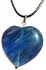 Sherif Gemstones Handmade Blue Quartz Necklace - Crystal Healing Pendant Gemstone