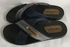 Gezer Men's Quality Cross Design Slippers - Blue
