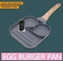 Pancake Pan Egg Pan With 2 Hole Fried Egg Burger Pan+zigor Special Bag