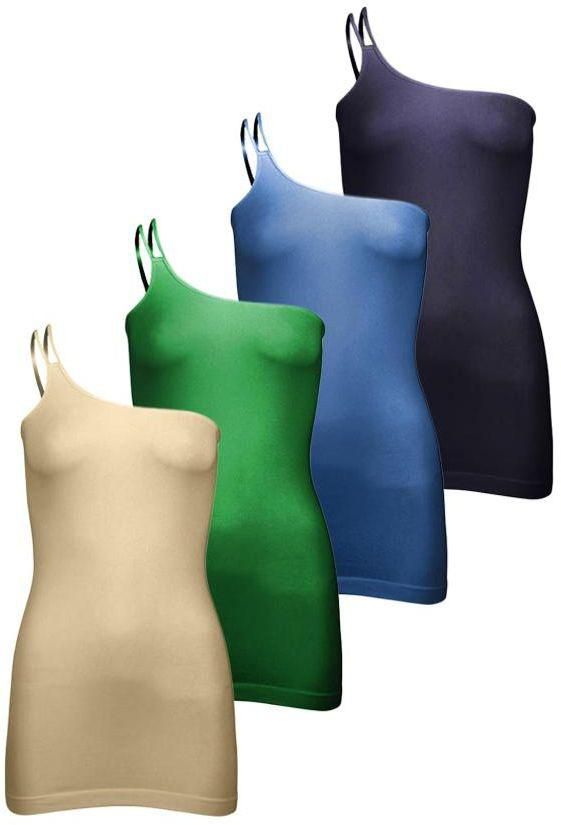 Silvy Set Of 4 Casual Dresses For Women - Multicolor, Medium