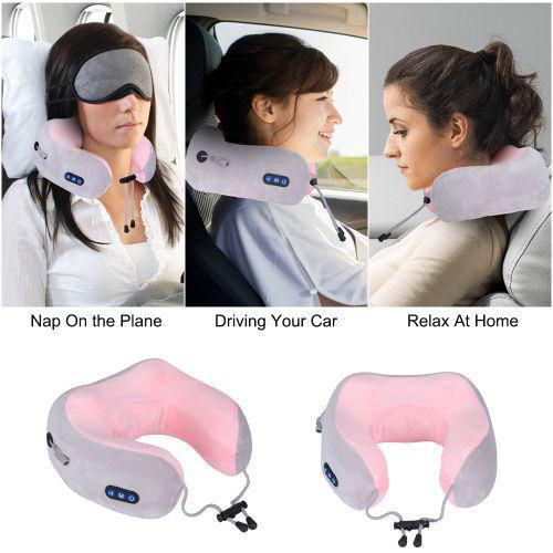 Portable Neck Massage Pillow - Home, Car, Office