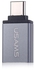 USAMS MINI USAMS TYPE-C TO USB 3.1 OTG DATA CONNECTOR ADAPTER Black