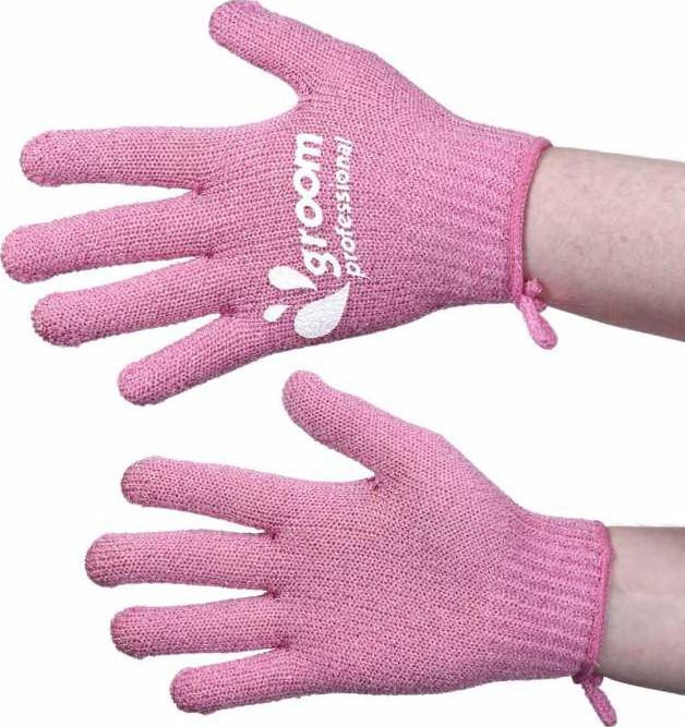 Groom Professional Grooming Gloves Pink