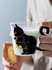 Couple Cat Thermal Pyrex Mug - Set of 2 Mugs 250 ML