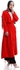 Long Sleeves Hooded Slip On Cardigan - Hot Red