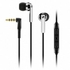 Sennheiser CX 2.00i White In-Ear Canal Headset (for iPhone, iPod or iPad), Black
