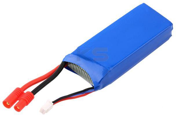 7.4V 2000mAh 25C Lipo Battery for Syma X8C RC Quadcopter Helicopter Banana Connector-Black